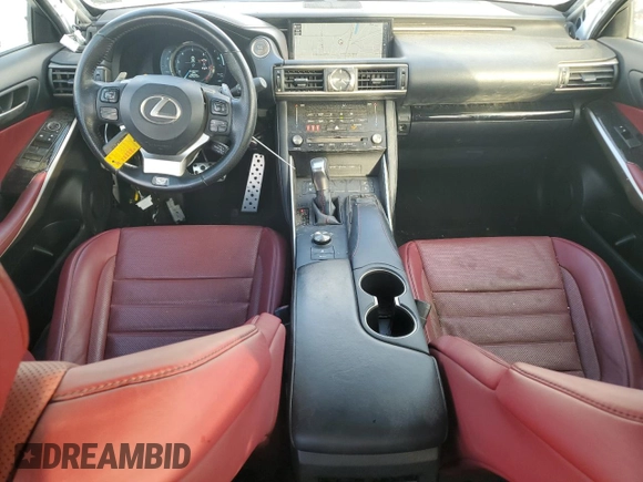 2018 Lexus IS 350 z VIN JTHCZ1D21J5015257, wystawiony jako Copart lot #44171435 z przebiegiem 56 695 mil mil oraz Szkody całkowita. Historia ofert i sprzedaży dostępna na DreamBid. Obrazek 8.