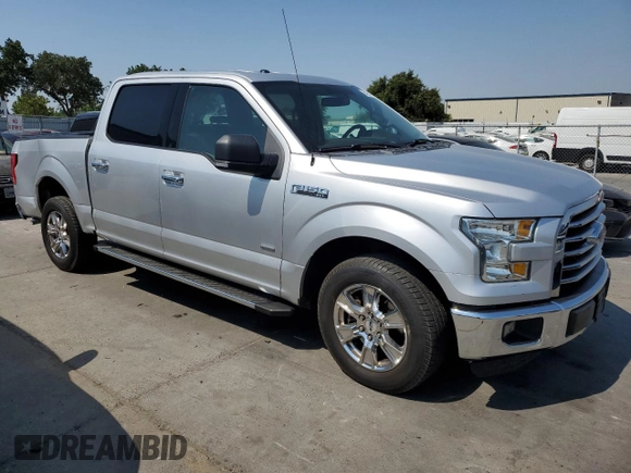 2015 Ford F-150 XL with VIN 1FTEW1CP4FFA57780, listed as a Copart auction lot 64268785 with 160,714 mi miles and Salvage title. Bid and sale history available at DreamBid. Image 4.