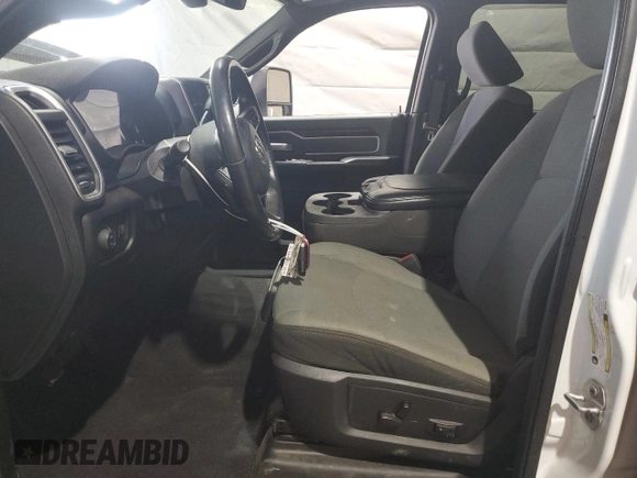 2023 Ram 2500 Big Horn with VIN 3C6UR5JL6PG587668, listed as a Copart auction lot 54013365 with 45,391 mi miles and Salvage title. Bid and sale history available at DreamBid. Image 7.