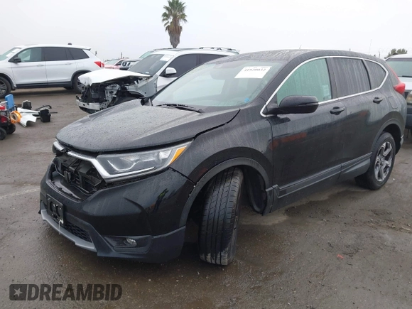 2018 Honda CR-V EX with VIN 2HKRW1H5XJH512641, listed as a IAAI auction lot 41920032 with 70,995 mi miles. Bid and sale history available at carsss.com. Image 2.