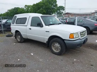 2003 Ford Ranger XL with VIN 1FTYR10D63PA31346, listed as a IAAI auction lot 42445721 with 143,263 mi miles and . Bid and sale history available at DreamBid. Image 1.