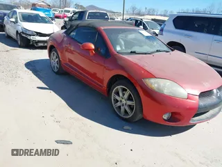 2007 Mitsubishi Eclipse GT with VIN 4A3AL35T17E004519, listed as a IAAI auction lot 41644756 with 157,826 mi miles and . Bid and sale history available at DreamBid. Image 1.