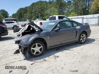 2004 Ford Mustang Standard with VIN 1FAFP40644F234703, listed as a Copart auction lot 55416345 with 209,284 mi miles and Salvage title. Bid and sale history available at DreamBid. Image 1.