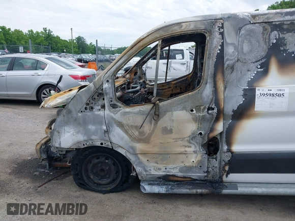 2019 Ford Transit with VIN 1FTYR1YMXKKA86821, listed as a IAAI auction lot 39598505 with 23,665 mi miles. Bid and sale history available at carsss.com. Image 13.