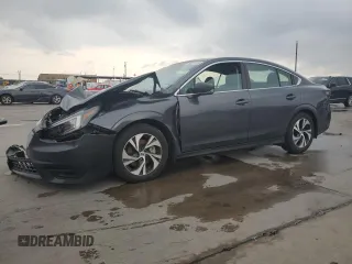 2020 Subaru Legacy with VIN 4S3BWAB68L3021096, listed as a Copart auction lot 78621414 with 23,860 mi miles and Salvage Title. Bid and sale history available at DreamBid. Image 1.