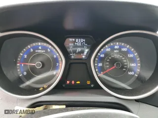 2012 Hyundai Elantra GLS with VIN KMHDH4AE5CU310844, listed as a Copart auction lot 46615385 with 140,117 mi miles and Salvage Title. Bid and sale history available at carsss.com. Image 9.