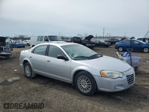 2005 Chrysler Sebring Touring with VIN 1C3EL56R45N666597, listed as a Copart auction lot 51669735 with 172,891 mi miles and Salvage title. Bid and sale history available at DreamBid. Image 4.