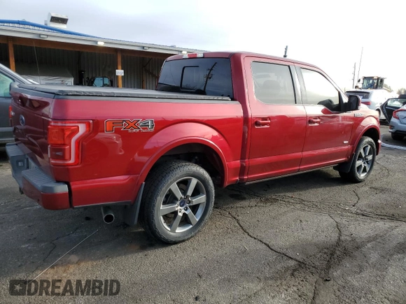 2015 Ford F-150 XLT with VIN 1FTEW1EG1FFC37800, listed as a Copart auction lot 48378485 with 111,996 mi miles and Salvage Title. Bid and sale history available at carsss.com. Image 3.