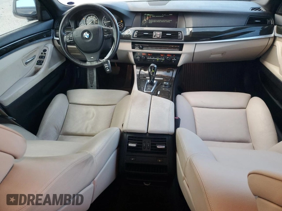 2013 BMW 5 Series 550i xDrive with VIN WBAFU9C56DDY70471, listed as a Copart auction lot 75729024 with 100,245 mi miles and Clean Title. Bid and sale history available at carsss.com. Image 8.
