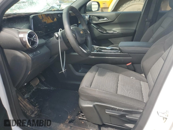 2025 Chevrolet Equinox FWD LT with VIN 3GNAXHEGXSL220604, listed as a Copart auction lot 54407375 with 6,306 mi miles and Clean Title. Bid and sale history available at DreamBid. Image 7.