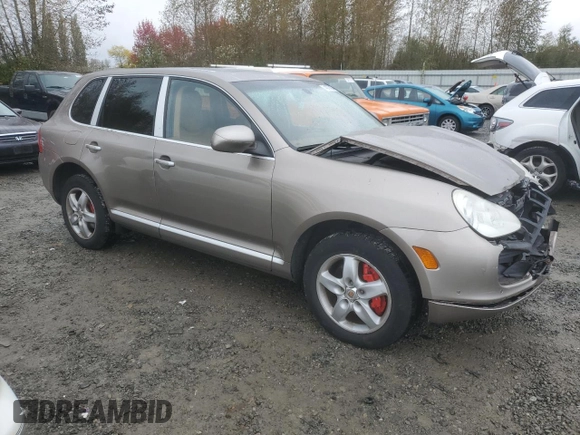 2005 Porsche Cayenne Turbo z VIN WP1AC29P75LA90100, wystawiony jako Copart lot #74377104 z przebiegiem 209 034 mil mil oraz Szkoda całkowita • Salvage title. Historia ofert i sprzedaży dostępna na DreamBid. Obrazek 4.