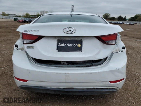 2015 Hyundai Elantra SE z VIN 5NPDH4AE2FH593741, wystawiony jako Copart lot #55476435 z przebiegiem 51 646 mil mil oraz Szkoda całkowita • Salvage title. Historia ofert i sprzedaży dostępna na DreamBid. Obrazek 6.