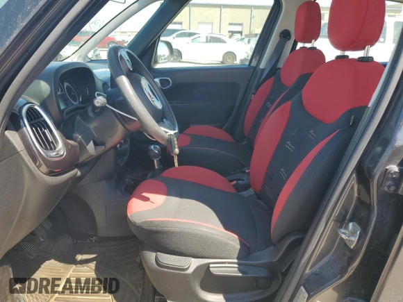 2015 FIAT 500L Pop with VIN ZFBCFAAH7FZ031839, listed as a Copart auction lot 72050944 with 97,999 mi miles and Salvage Title. Bid and sale history available at carsss.com. Image 7.