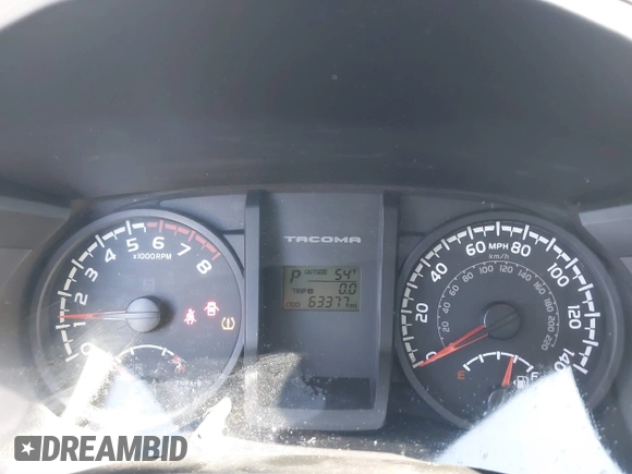 2017 Toyota Tacoma SR with VIN 5TFAX5GN2HX096442, listed as a IAAI auction lot 41667984 with 63,377 mi miles. Bid and sale history available at carsss.com. Image 7.