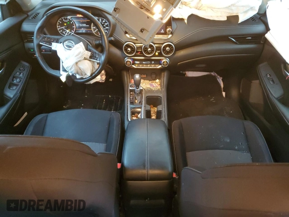 2021 Nissan Sentra SV with VIN 3N1AB8CV1MY220475, listed as a Copart auction lot 43000895 with 46,058 mi miles and Salvage Title. Bid and sale history available at DreamBid. Image 8.