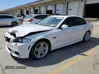 2013 BMW 5 Series 535i xDrive with VIN WBAFU7C52DDU67950, listed as a Copart auction lot 50308155 with 260,281 mi miles and Salvage Title. Bid and sale history available at carsss.com. Image 1.