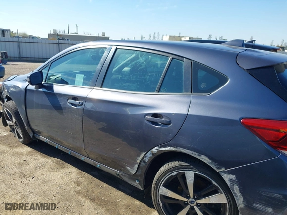 2017 Subaru Impreza Sport with VIN 4S3GTAK61H1731989, listed as a IAAI auction lot 41819366 with 93,369 mi miles. Bid and sale history available at carsss.com. Image 14.