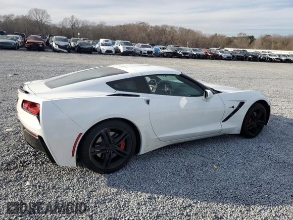2016 Chevrolet Corvette 1LT with VIN 1G1YB2D72G5116192, listed as a Copart auction lot 79566733 with 82,863 mi miles and Salvage Title. Bid and sale history available at carsss.com. Image 3.
