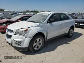 2013 Chevrolet Equinox LS z VIN 2GNALBEKXD6231364, wystawiony jako Copart lot #51638195 z przebiegiem 51 587 mil mil oraz Szkoda całkowita • Salvage title. Historia ofert i sprzedaży dostępna na DreamBid. Obrazek 1.