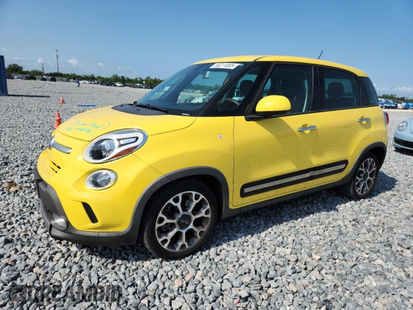 2014 FIAT 500L Trekking z VIN ZFBCFADH9EZ023039, wystawiony jako Copart lot #58211895 z przebiegiem 44 921 mil mil oraz Szkoda całkowita • Salvage title. Historia ofert i sprzedaży dostępna na DreamBid. Obrazek 1.