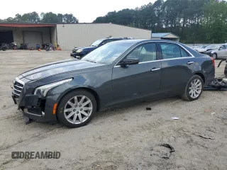2016 Cadillac CTS AWD with VIN 1G6AW5SX1G0100275, listed as a Copart auction lot 57080285 with 110,532 mi miles and Salvage title. Bid and sale history available at DreamBid. Image 1.