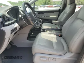 2019 Honda Odyssey Elite with VIN 5FNRL6H92KB061102, listed as a Copart auction lot 62653025 with 78,083 mi miles and Salvage title. Bid and sale history available at DreamBid. Image 7.