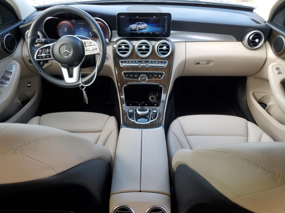 2021 Mercedes-Benz C 300 with VIN W1KWF8DB4MR606086, listed as a Copart auction lot 66220565 with 12,742 mi miles and Clean title. Bid and sale history available at DreamBid. Image 8.