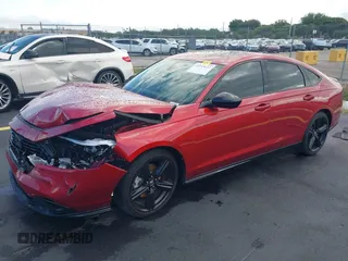 2024 Honda Accord Sport-L with VIN 1HGCY2F70RA006766, listed as a IAAI auction lot 42245622 with 28,788 mi miles and . Bid and sale history available at DreamBid. Image 2.