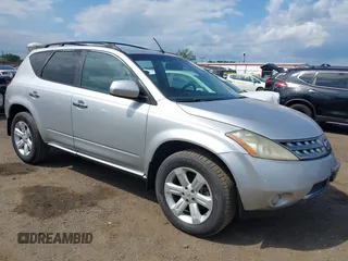 2007 Nissan Murano S with VIN JN8AZ08W37W659768, listed as a IAAI auction lot 42775208 with 158,642 mi miles and . Bid and sale history available at DreamBid. Image 1.