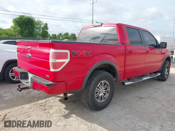2010 Ford F-150 XL with VIN 1FTFW1EV1AFA13311, listed as a IAAI auction lot 42055204 with 165,845 mi miles. Bid and sale history available at carsss.com. Image 4.