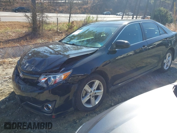 2012 Toyota Camry L with VIN 4T1BF1FK0CU143884, listed as a IAAI auction lot 41780060 with 242,508 mi miles. Bid and sale history available at carsss.com. Image 2.