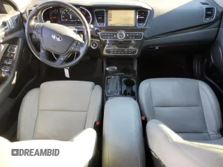 2015 Kia Cadenza Premium with VIN KNALN4D7XF5192579, listed as a Copart auction lot 82381104 with 77,500 mi miles and Salvage Title. Bid and sale history available at carsss.com. Image 8.