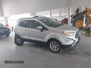 2019 Ford EcoSport SE with VIN MAJ3S2GE0KC258482, listed as a IAAI auction lot 42371392 with 94,352 mi miles and . Bid and sale history available at DreamBid. Image 13.
