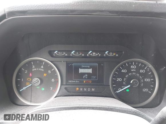 2018 Ford F-150 XL with VIN 1FTEW1EGXJKF27100, listed as a IAAI auction lot 42204480 with 80,544 mi miles and . Bid and sale history available at DreamBid. Image 7.