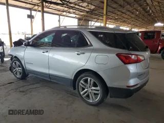 2019 Chevrolet Equinox Premier z VIN 3GNAXYEX3KS592663, wystawiony jako Copart lot #59635385 z przebiegiem 70 575 mil mil oraz Szkoda całkowita • Salvage title. Historia ofert i sprzedaży dostępna na DreamBid. Obrazek 2.