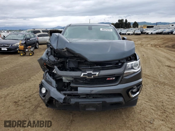 2016 Chevrolet Colorado 4WD Z71 with VIN 1GCGTDE34G1387088, listed as a Copart auction lot 48334255 with 78,099 mi miles and Salvage Title. Bid and sale history available at carsss.com. Image 5.
