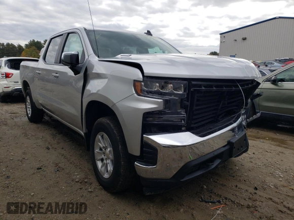 2021 Chevrolet Silverado 1500 LT with VIN 3GCUYDETXMG390420, listed as a Copart auction lot 84919714 with 30,745 mi miles and Non Repairable. Bid and sale history available at carsss.com. Image 1.