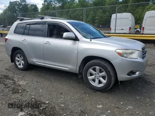 2010 Toyota Highlander with VIN 5TDBK3EH6AS028127, listed as a Copart auction lot 58197825 with 131,659 mi miles and Salvage title. Bid and sale history available at DreamBid. Image 4.
