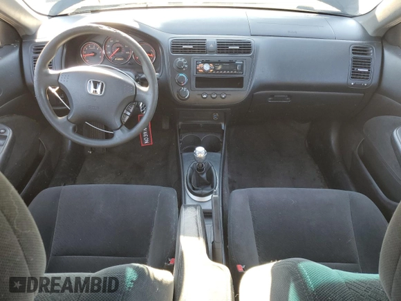 2003 Honda Civic LX with VIN 1HGEM21563L062913, listed as a Copart auction lot 82709824 with 243,989 mi miles and Salvage Title. Bid and sale history available at DreamBid. Image 8.