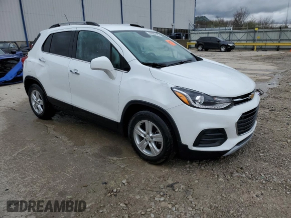 2020 Chevrolet Trax LT with VIN KL7CJLSB2LB028737, listed as a Copart auction lot 49908425 with Not provided miles and Non repairable. Bid and sale history available at DreamBid. Image 4.