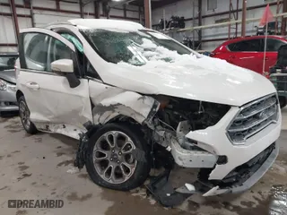 2020 Ford EcoSport Titanium with VIN MAJ6S3KLXLC322358, listed as a IAAI auction lot 41422176 with 70,785 mi miles. Bid and sale history available at carsss.com. Image 6.