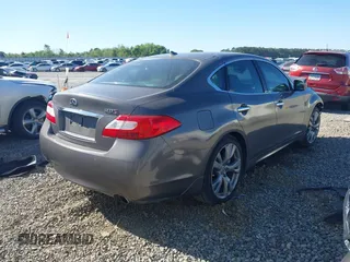 2012 Infiniti M z VIN JN1BY1AP9CM331114, wystawiony jako IAAI lot #42051928 z przebiegiem 247 419 mil mil oraz . Historia ofert i sprzedaży dostępna na DreamBid. Obrazek 4.