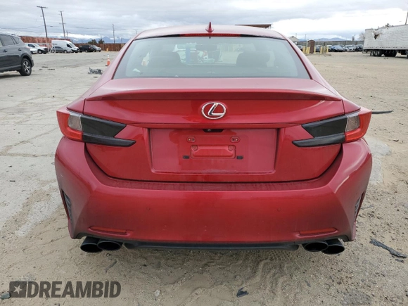 2017 Lexus RC 350 with VIN JTHHE5BCXH5017331, listed as a Copart auction lot 45052195 with 112,648 mi miles and Salvage title. Bid and sale history available at DreamBid. Image 6.