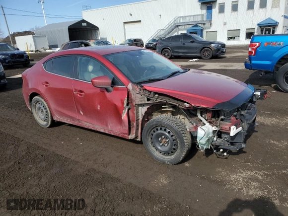 2015 Mazda 3 S Grand Touring with VIN JM1BM1W33F1260318, listed as a Copart auction lot 48729085 with 244,276 mi miles and Salvage title. Bid and sale history available at DreamBid. Image 4.