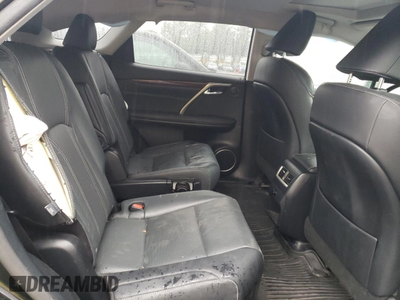 2018 Lexus RX 350L Premium with VIN JTJDZKCA2J2011527, listed as a Copart auction lot 57765915 with 51,454 mi miles and Salvage title. Bid and sale history available at DreamBid. Image 11.