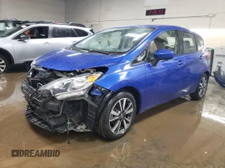 2017 Nissan Note SV with VIN 3N1CE2CP8HL376806, listed as a Copart auction lot 51261365 with 162,964 mi miles and Salvage title. Bid and sale history available at DreamBid. Image 1.