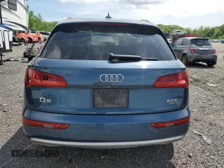 2018 Audi Q5 Premium Plus with VIN WA1BNAFY0J2010430, listed as a Copart auction lot 56914275 with Not provided miles and Salvage title. Bid and sale history available at DreamBid. Image 6.