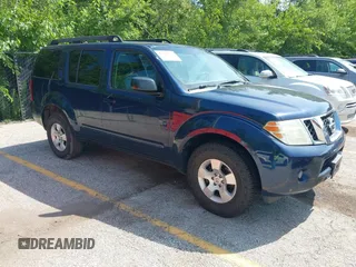 2009 Nissan Pathfinder LE with VIN 5N1AR18U19C601092, listed as a IAAI auction lot 42847763 with 145,458 mi miles and . Bid and sale history available at DreamBid. Image 1.