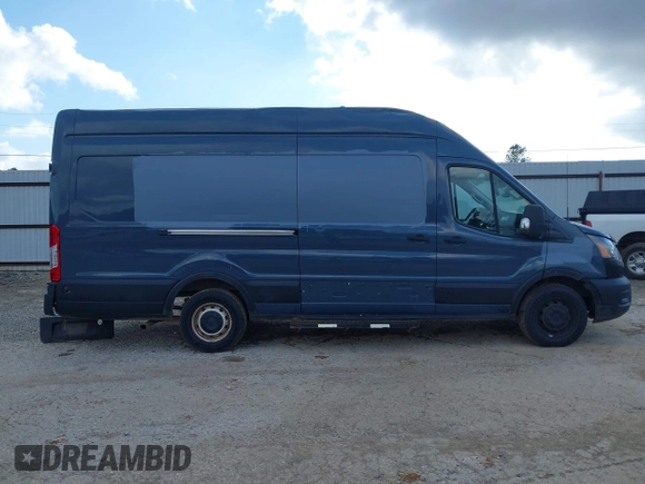 2020 Ford Transit Cargo with VIN 1FTBR3X85LKA55712, listed as a IAAI auction lot 41027144 with 125,658 mi miles. Bid and sale history available at carsss.com. Image 13.