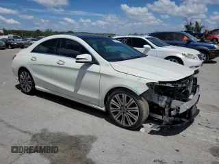 2018 Mercedes-Benz CLA 250 with VIN WDDSJ4EB2JN548180, listed as a Copart auction lot 52843324 with 35,730 mi miles and . Bid and sale history available at DreamBid. Image 4.